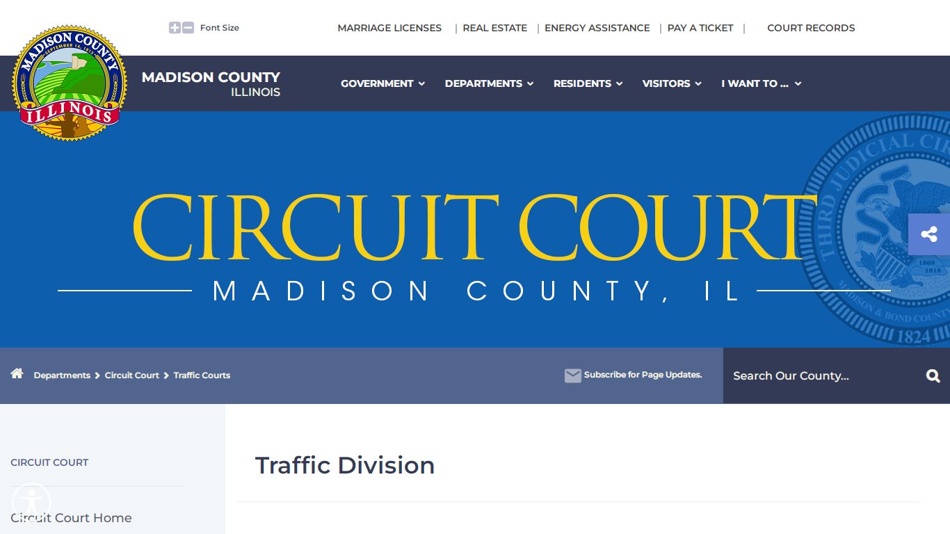 Welcome to Madison County, IL